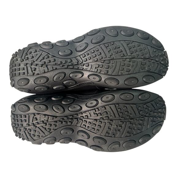 Merrell Mens Size 9.5 US Jungle Moc Black Leather Walking Shoes J17199 main image 5